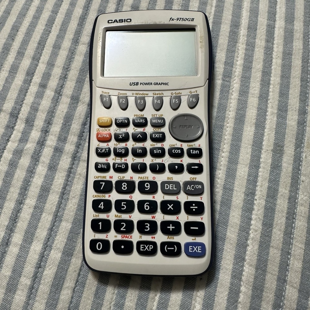 Casio FX-9750Gii USB Powered‎ 21-Digit Large LCD Standard Graphing Calculator